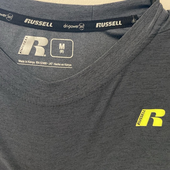 Grey boys Russel Dri-power long sleeve - Picture 4 of 4